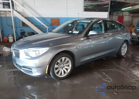 2010 BMW 550I Gran Turismo from USA, damaged, VIN WBASN4C53AC208086